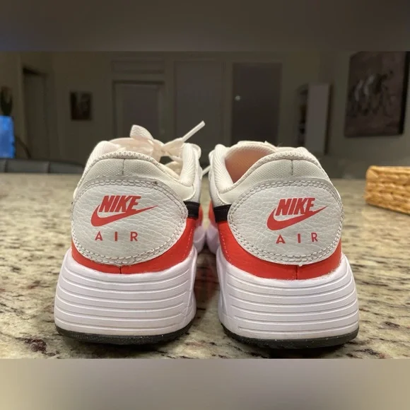 Nike Women's Air Max SC, Size 6.5 & Color White/Black-Magic Ember CW4554 111 - Picture 3 of 6